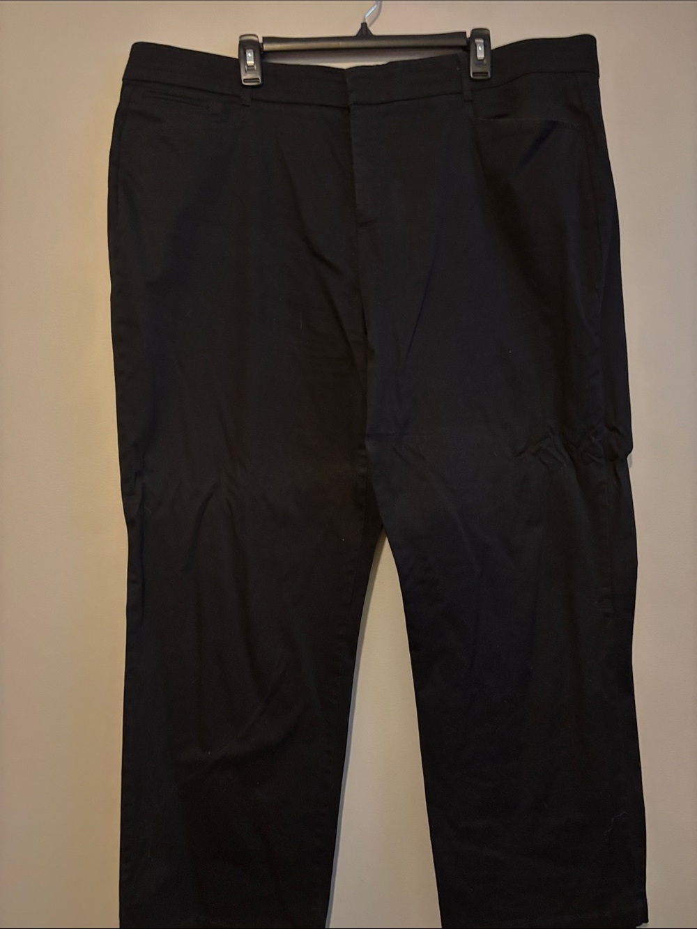 JM Collection Black Women's Pants with Branded Waistband